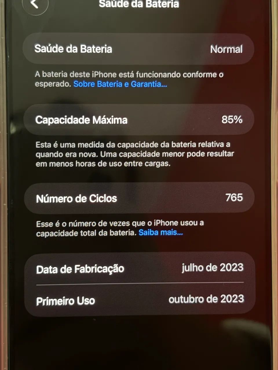 iPhone 15 pro max 256G impecável  - Foto 5