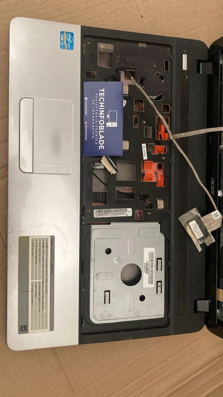 Carcaça notebook acer e1-571 recondicionada - Foto 3