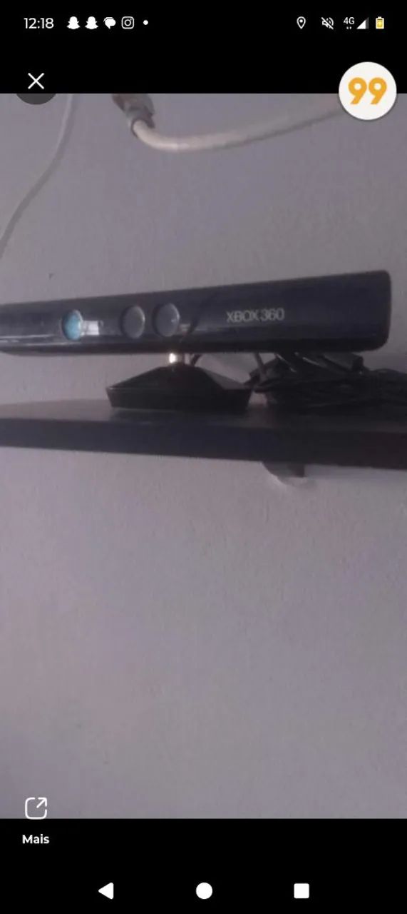 Vendo Xbox 360 dois controles kinect - Foto 2