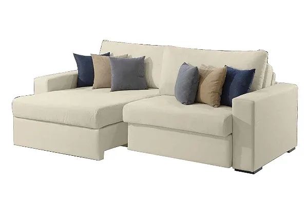 Sofá Retrátil Lumini 2,40m Molas Bonnel r9 S  - Foto 2