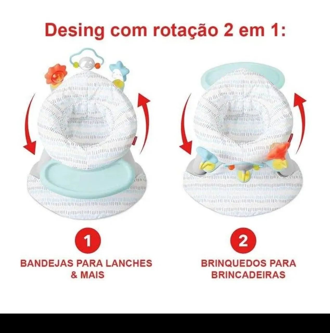 Cadeira para Bebês, multi uso  - Foto 2