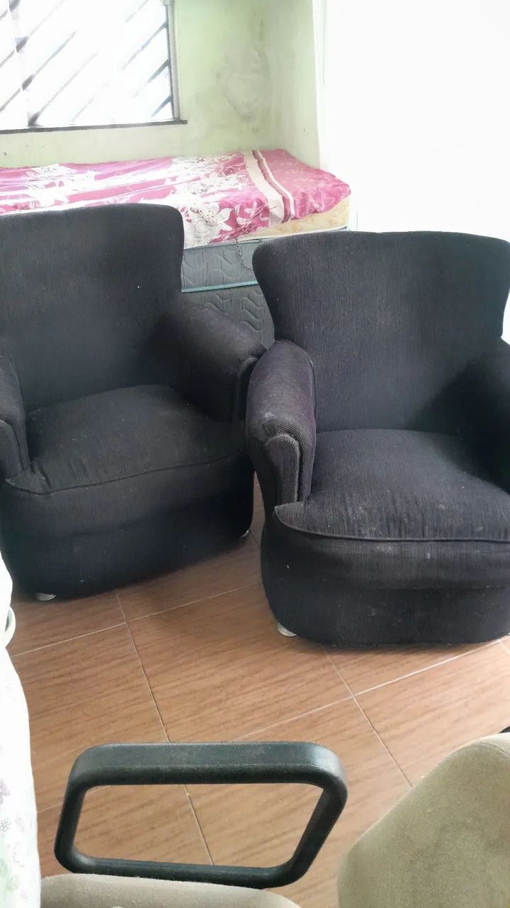 Poltronas em tecido