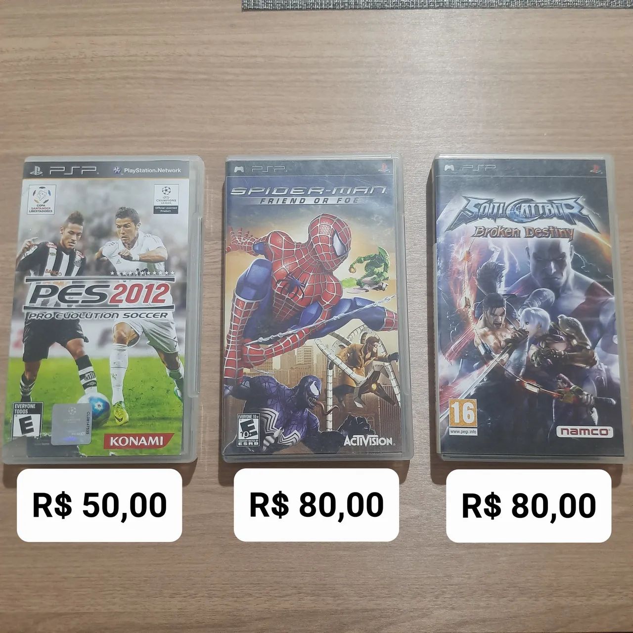 Jogos PSP diversos 