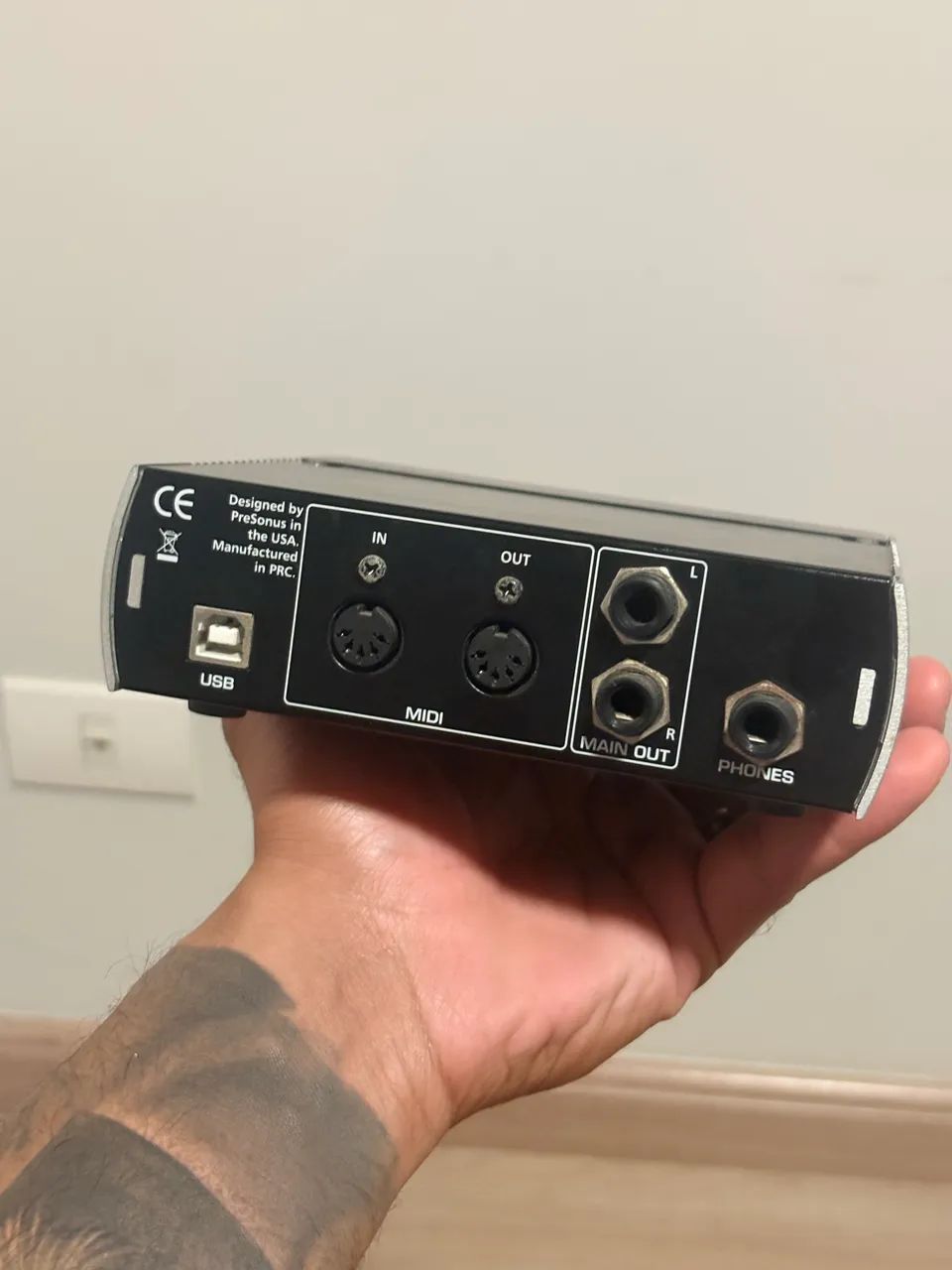 INTERFACE DE ÁUDIO PRESONUS AUDIOBOX USB  - Foto 3