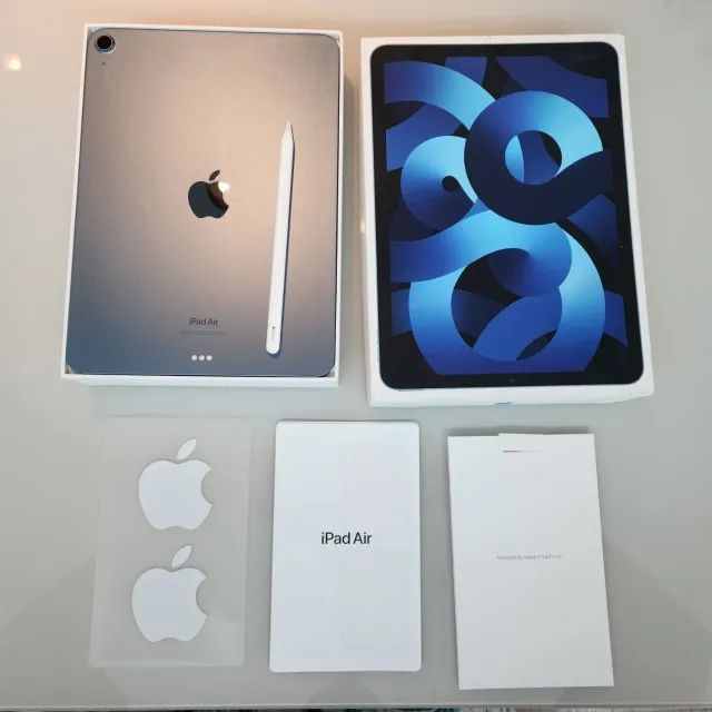 Ipad Air 5 Azul + Apple Pencil 2 - Foto 5