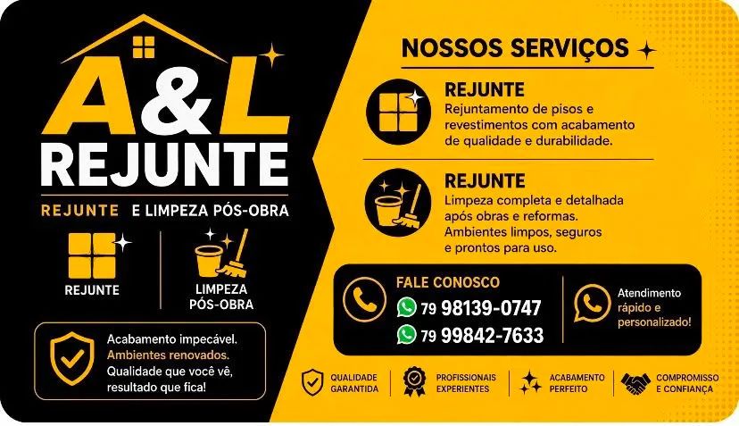 Rejunte de pisos e revestimentos com acabamentos de qualidade e durabilidade!