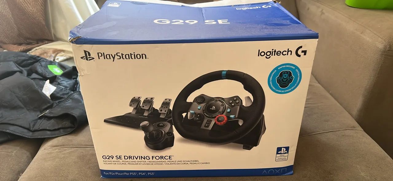 Volante g29 + câmbio - ps5