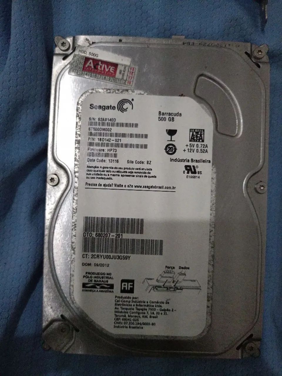 Vendo kit HD de Pc e notebook 1tb e 500gb - Foto 4