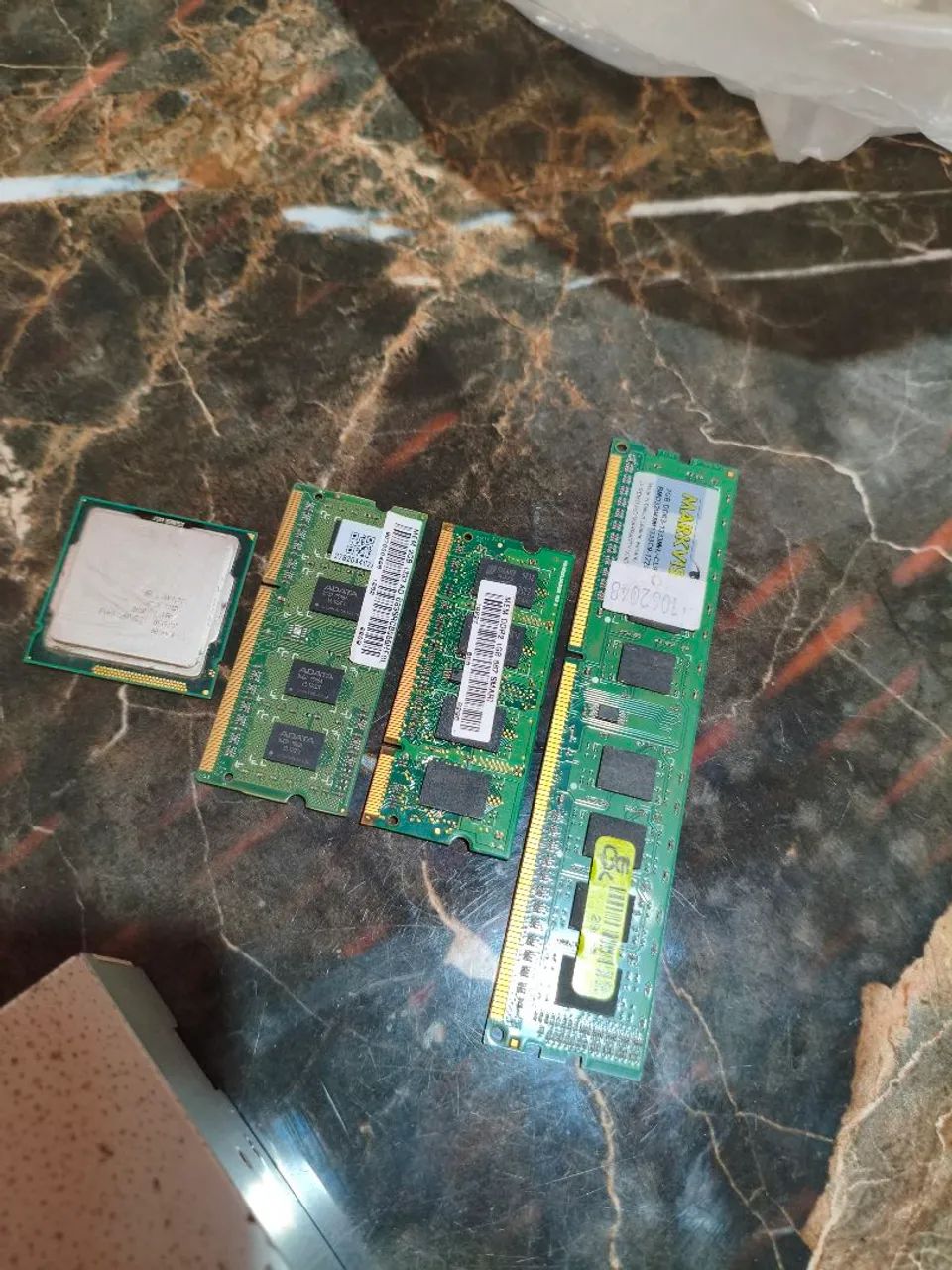 Lote Peças PC: Leitor DVD SATA + Kit Processador e RAM - Foto 4