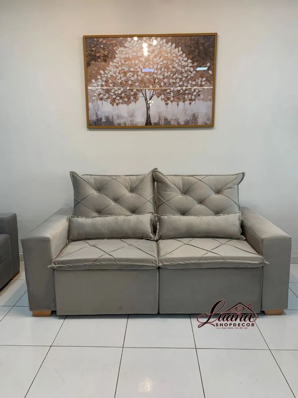 Sofá Retrátil e Reclinável Thomas - Perfeito para sua sala