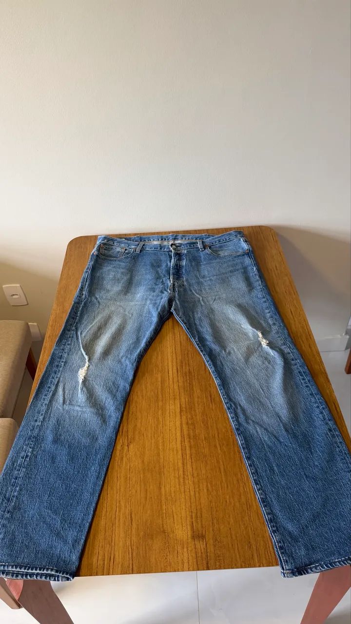 Calça jeans levis 501 tamanho 52
