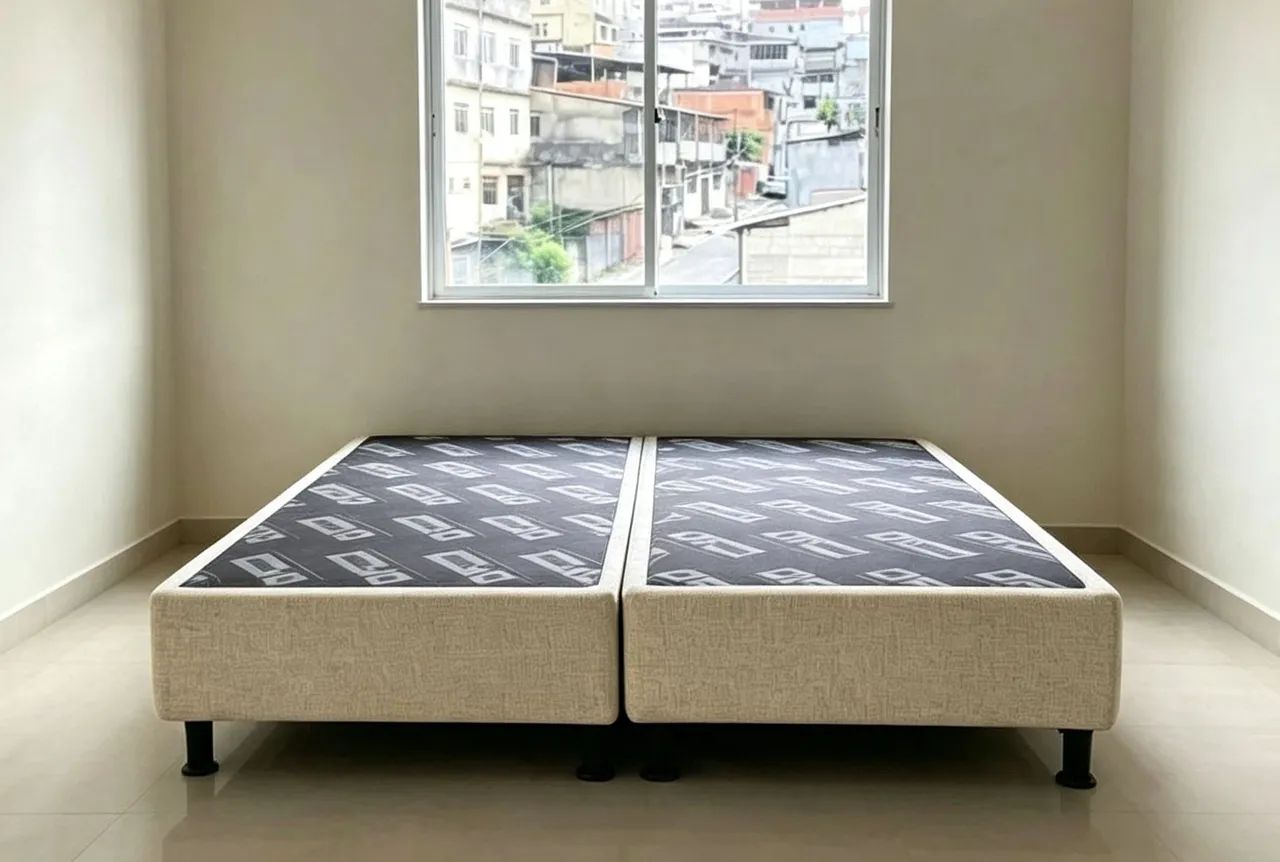 Cama Box base Queen em LINHO.Entrego  - Foto 2