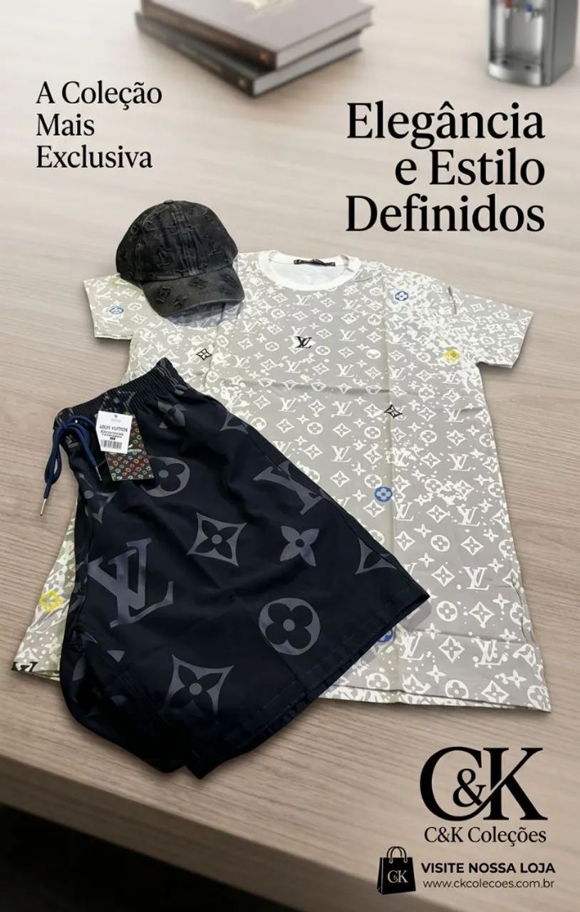 Conjunto masculino moda alphastyle - Foto 2
