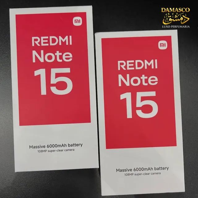 Xiaomi Redmi Note 15 4G 8/256GB Lacrado Com Nota e Garantia 