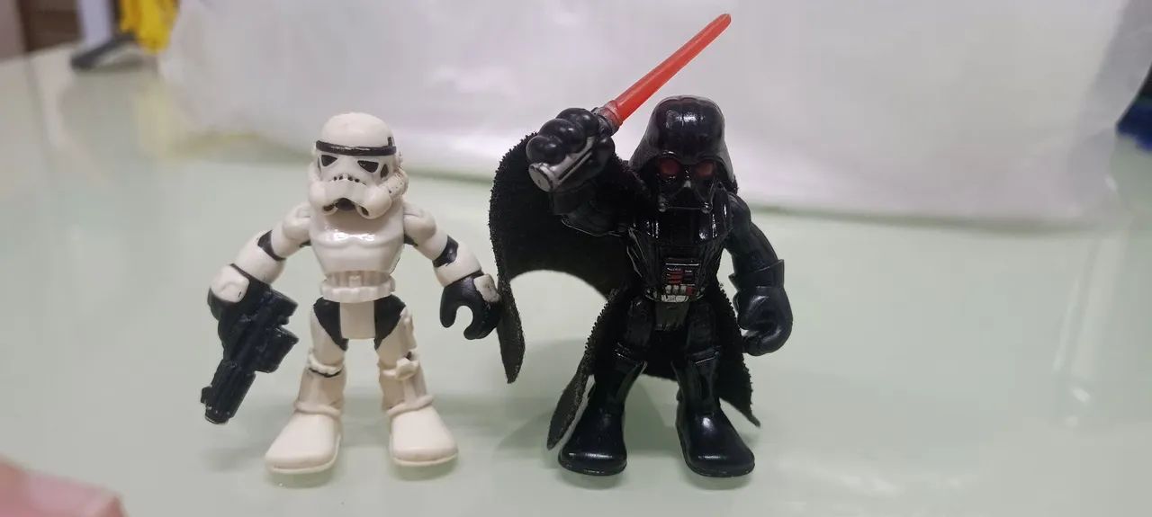Darth Vader e Stormtrooper  Star Wars ( Playskool/Hasbro).
