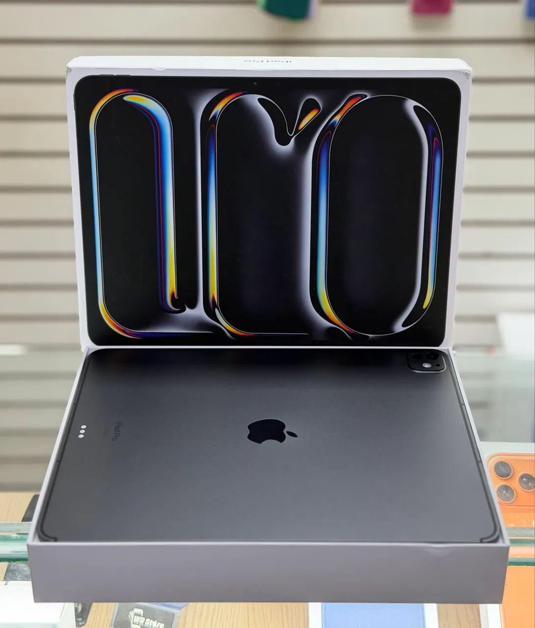 Ipad pro m4 13 polegadas 256gb LOJA FÍSICA saúde da bateria 91