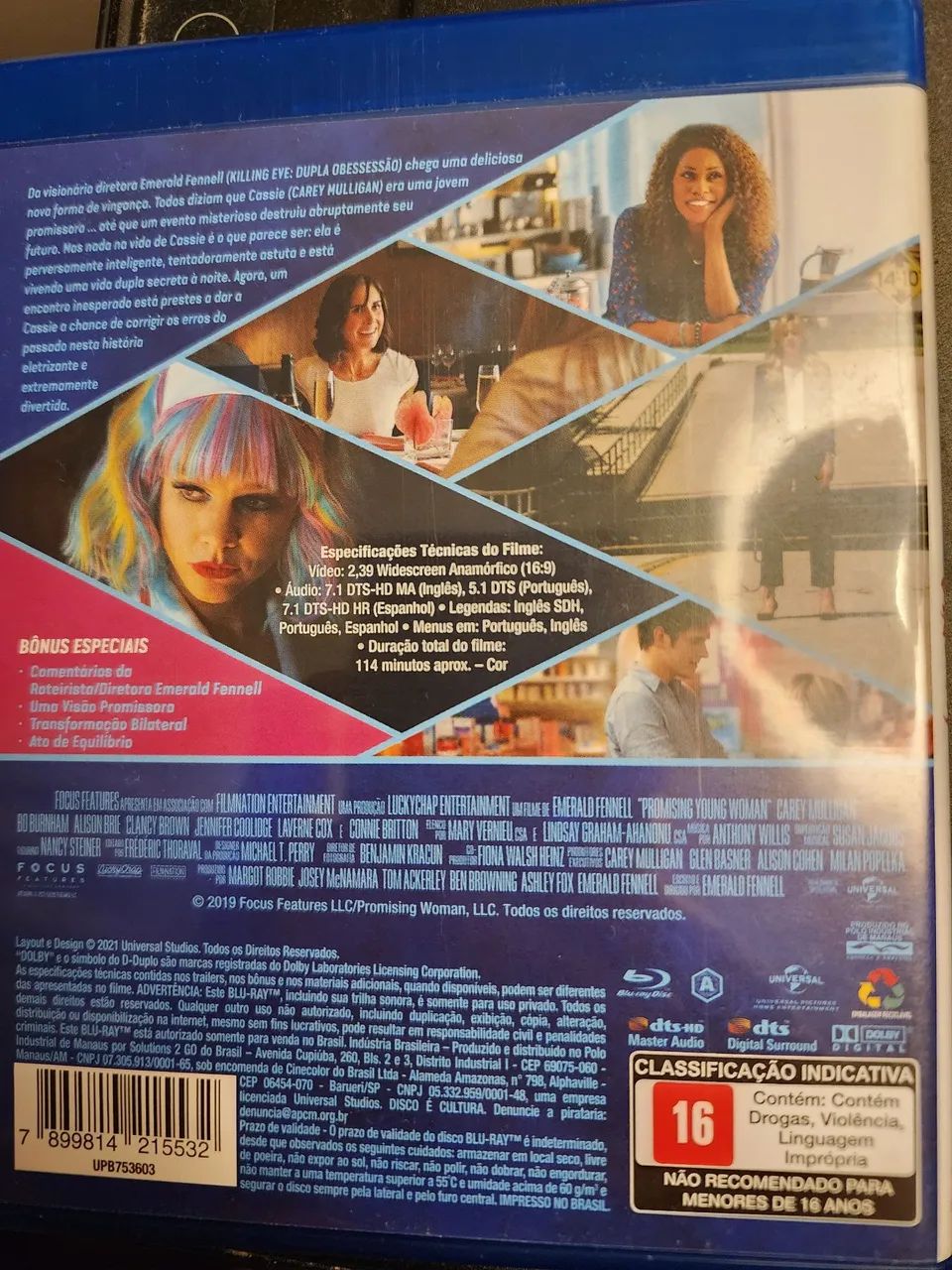 Bela Vingança Blu Ray dublado e legendado  - Foto 2