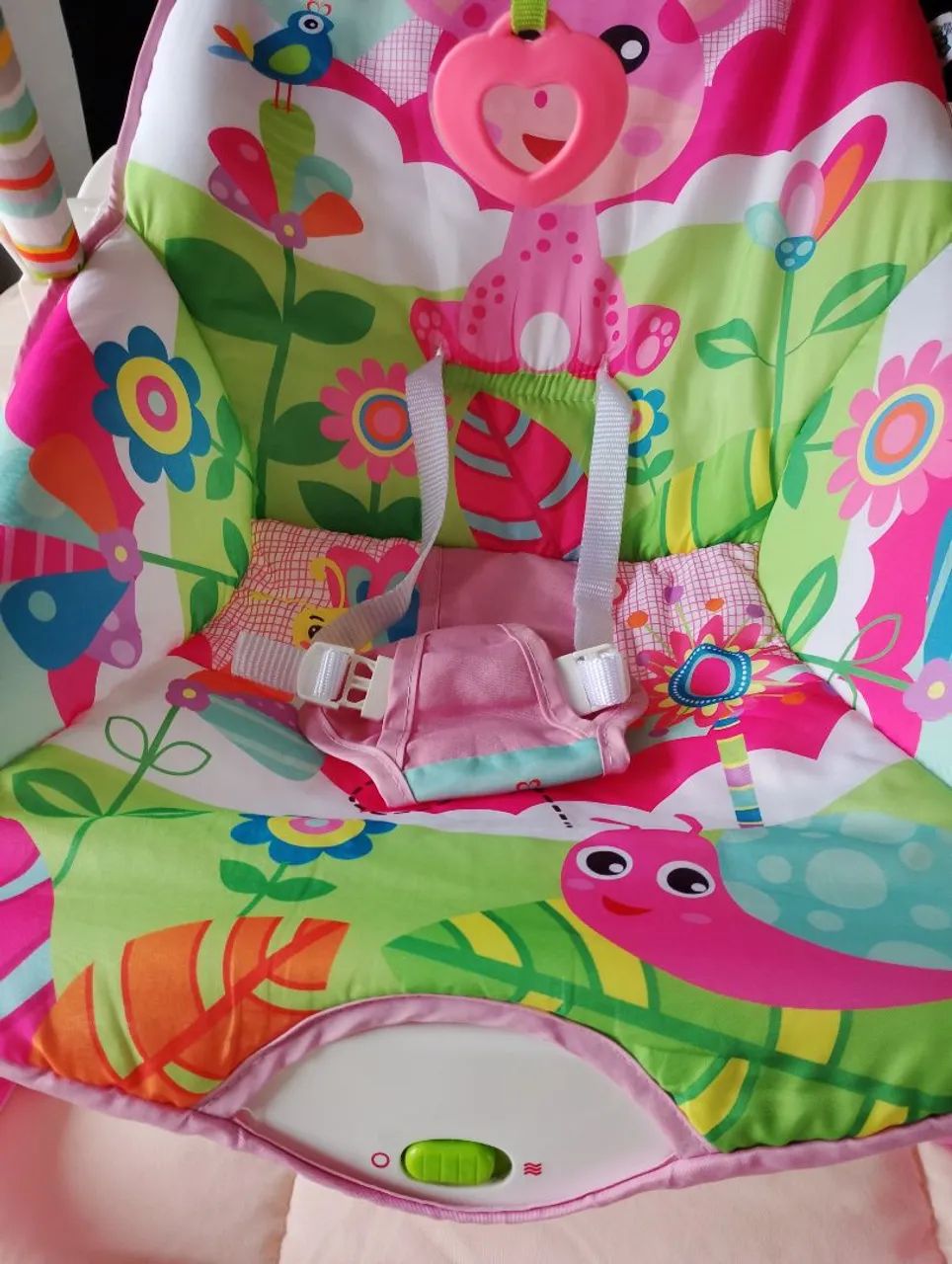 Cadeirinha de descanso e balanço Bebê Funtime 18kg - Foto 4