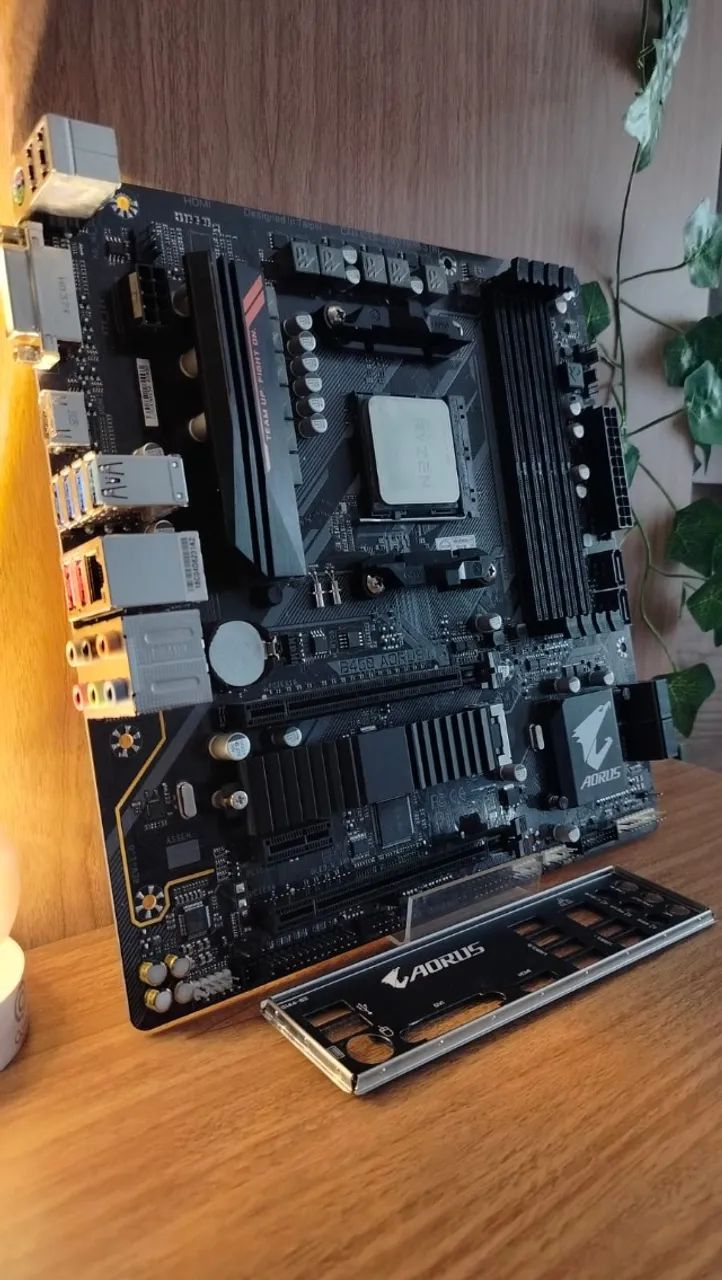 Kit Ryzen 5 3600 + b450m aorus  - Foto 4