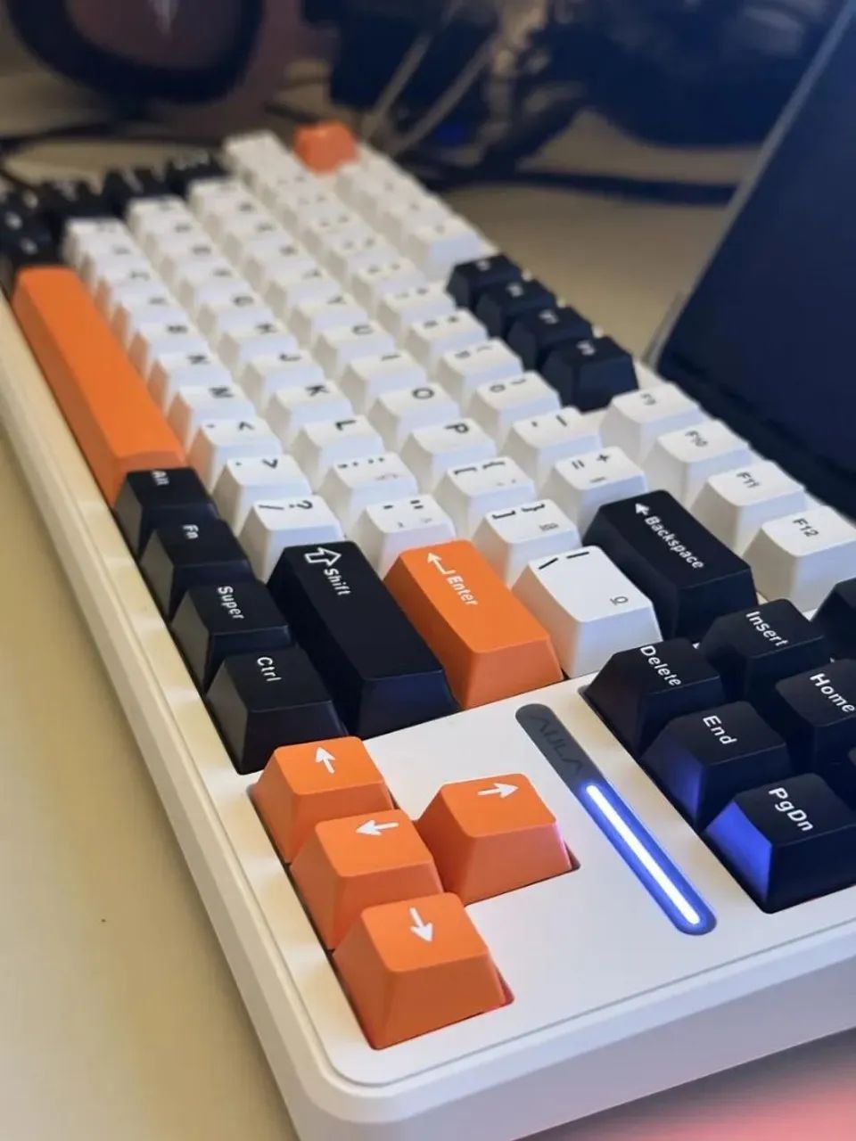 Teclado Mecânico Epomaker Aula F87 Tri-Mode NOVO - Foto 4