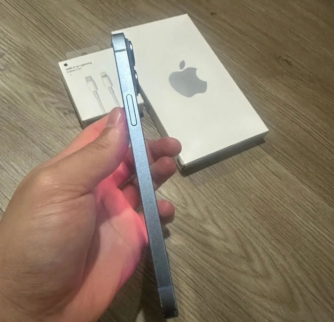 iPhone 14 azul claro 128 gigas  - Foto 3