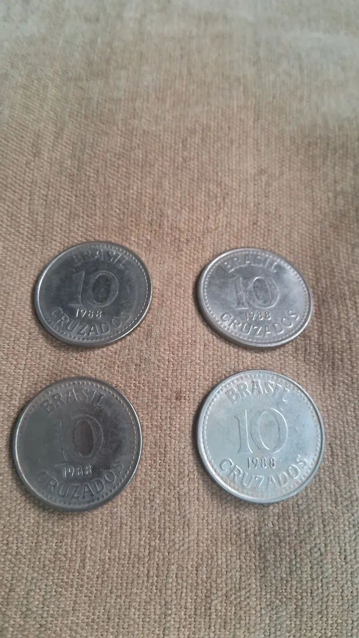 740 moedas de 10 cruzados de 1988  - Foto 3