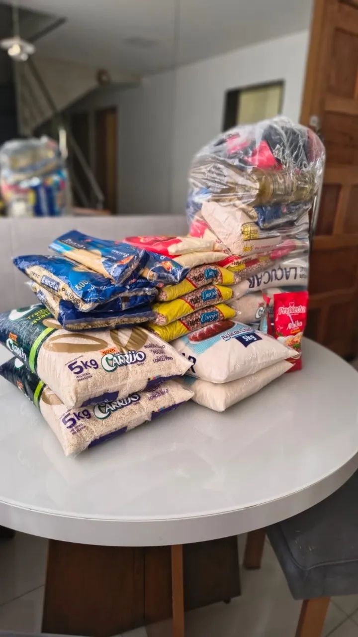 Cesta básica reforçada 50 kg