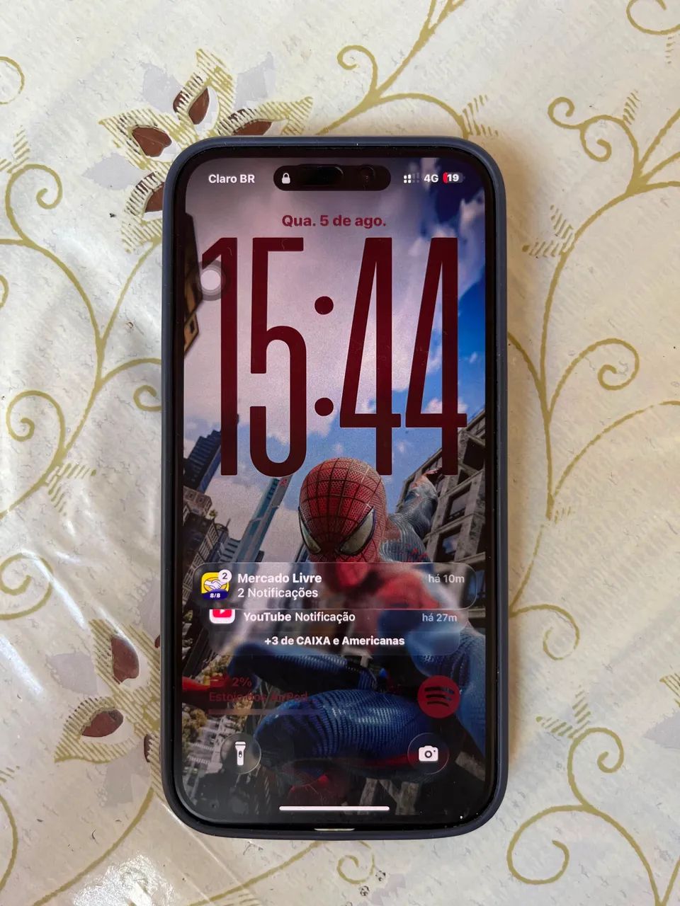 iPhone 14 Pro Max preto espacial 256 gb chama que tem conversa 