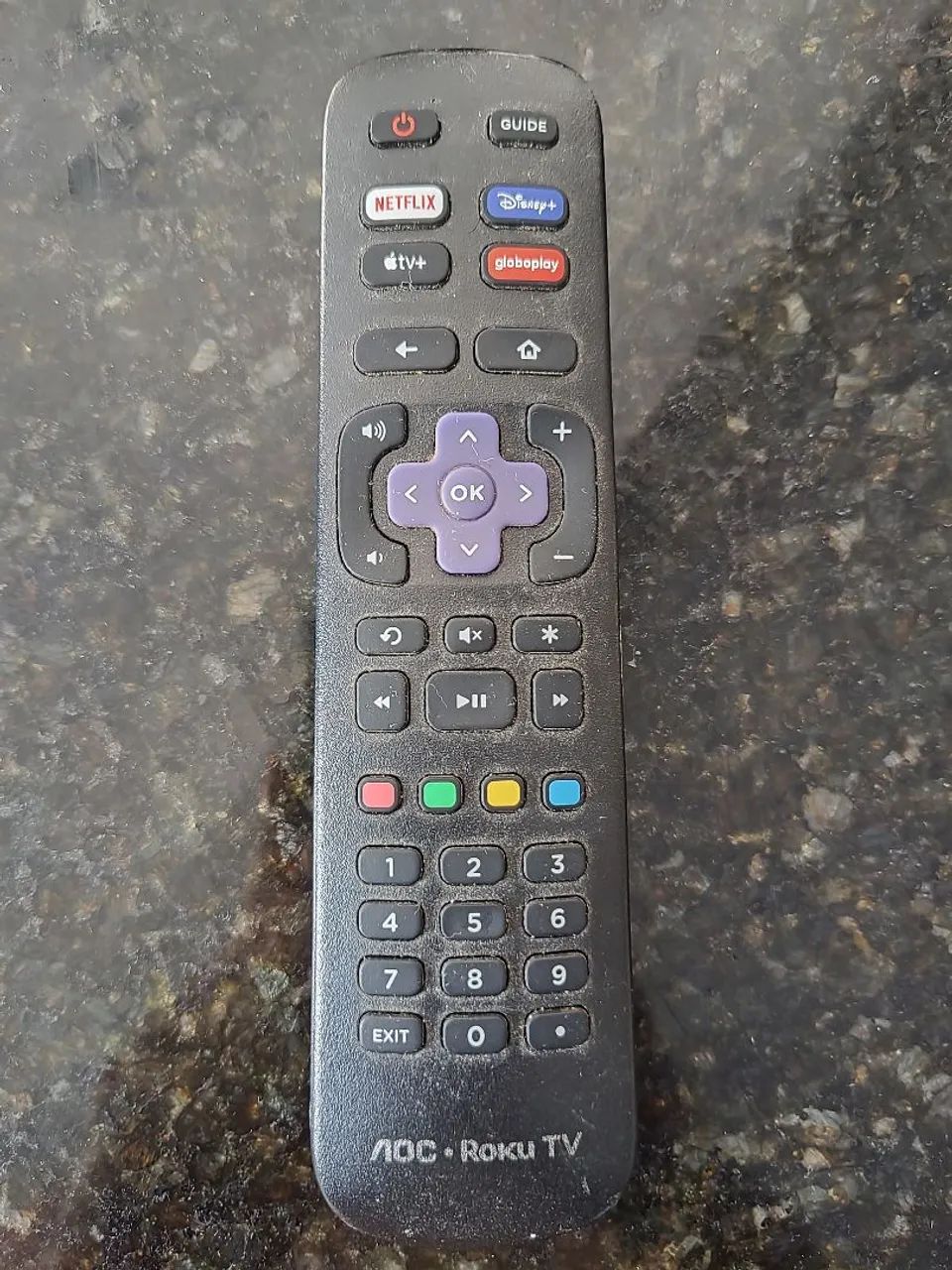 Controle remoto original AOC Roku