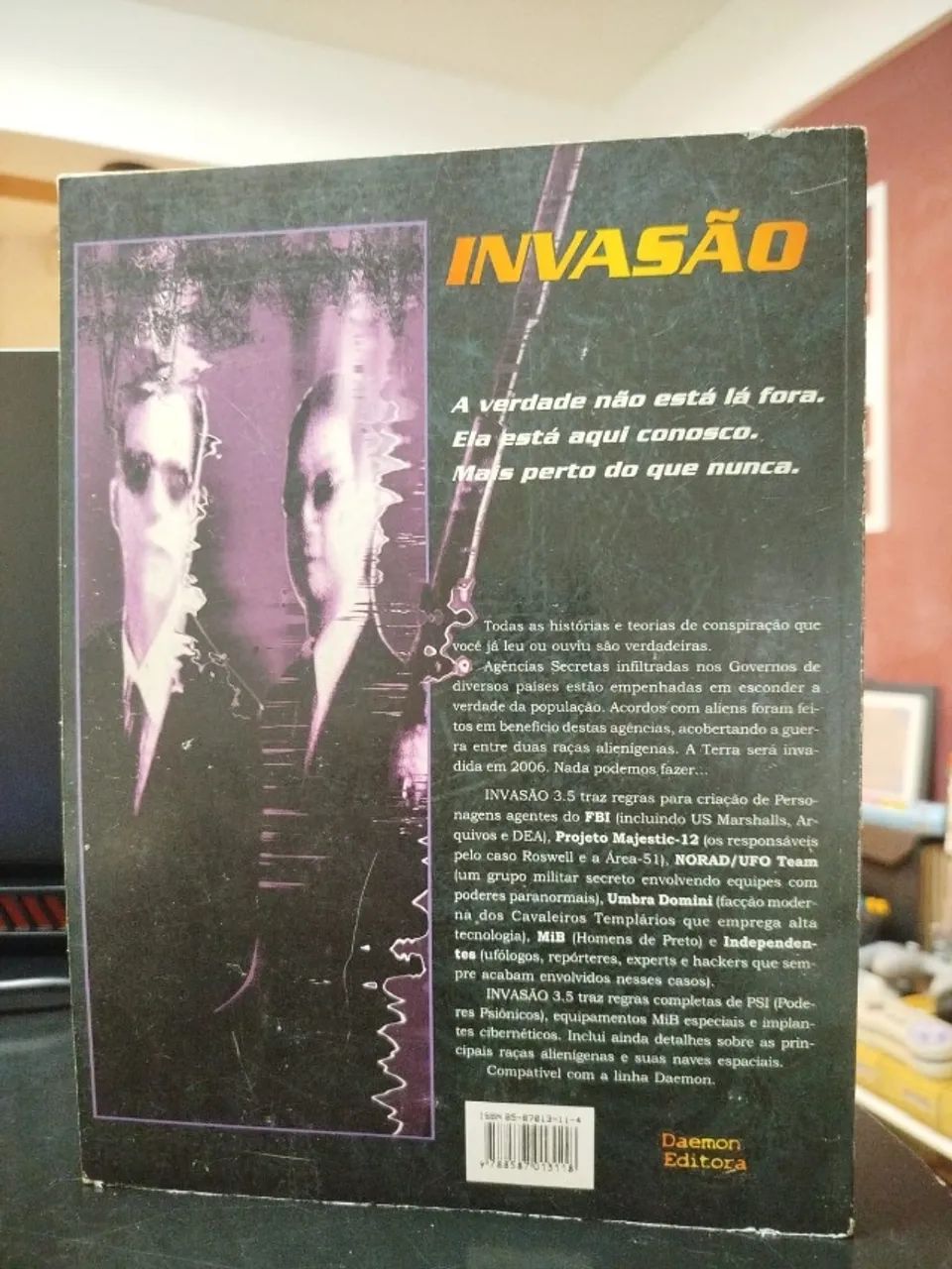 INVASÃO RPG - Marcelo Del Debbio - Sistema Daemon - Foto 2