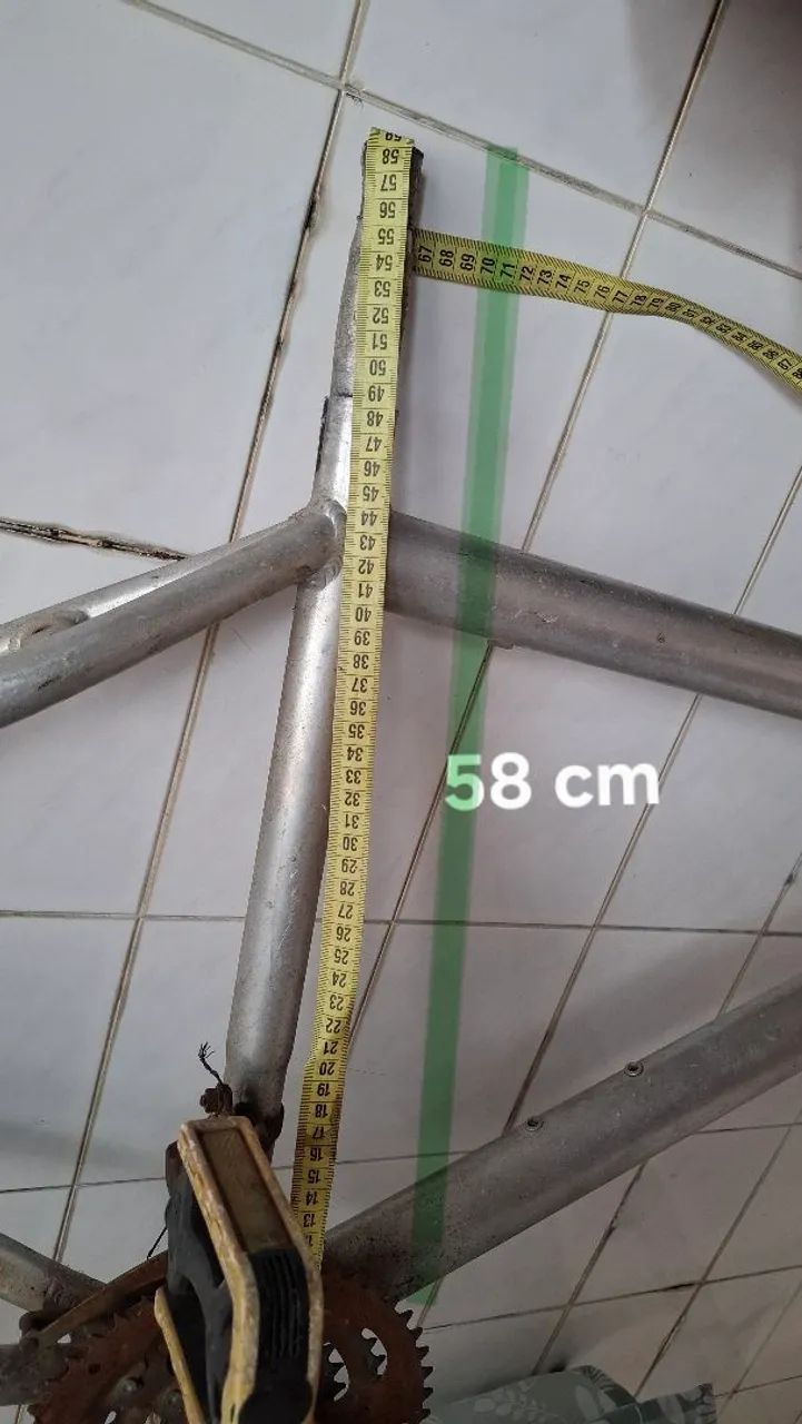 Quadro de bicicleta em alumínio - Foto 2