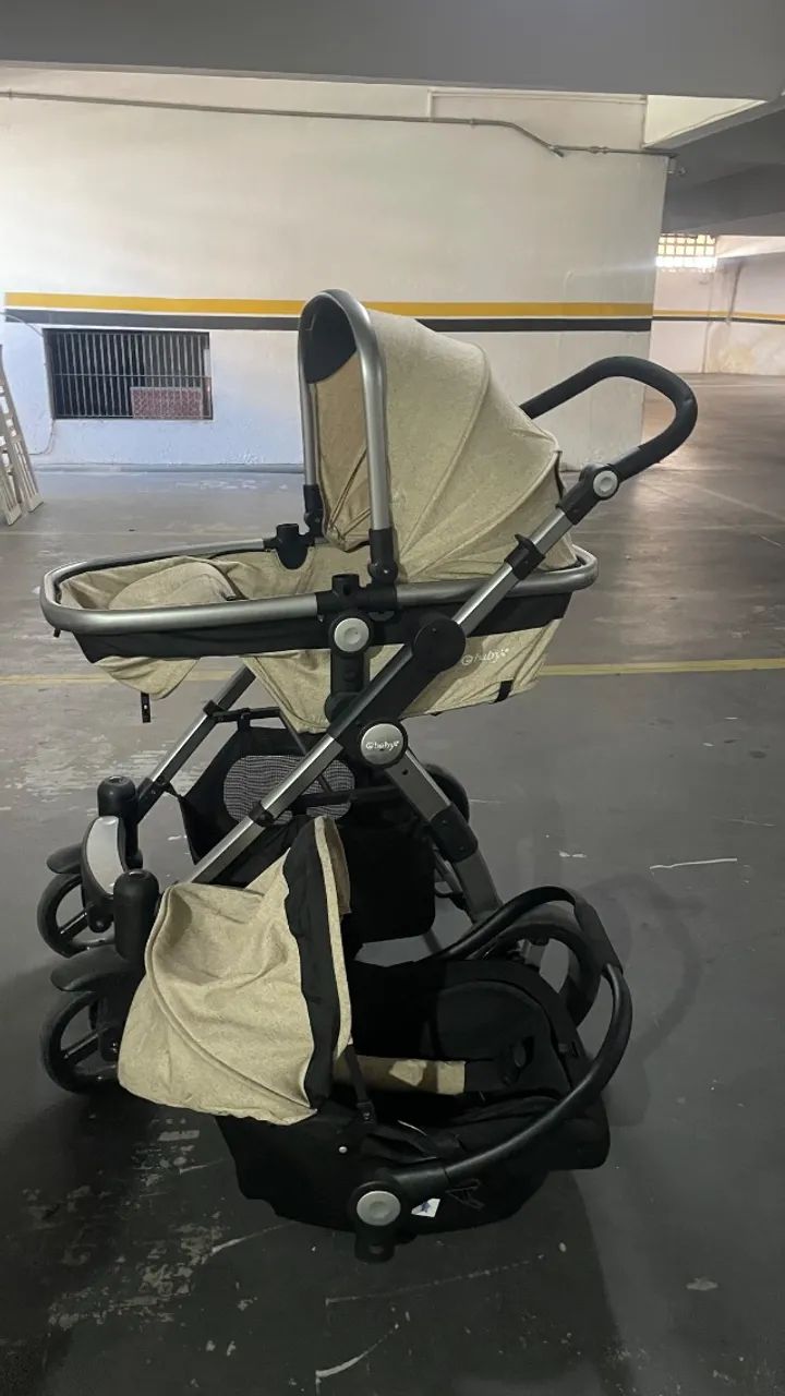 Carrinho de bebê 3 em 1
