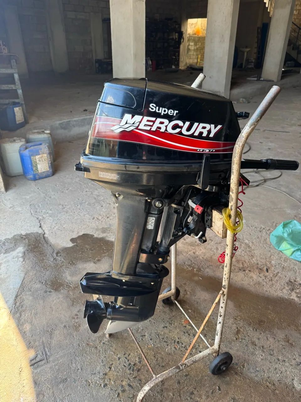 Motor de Canoa Mercury Super 15HP - Foto 2