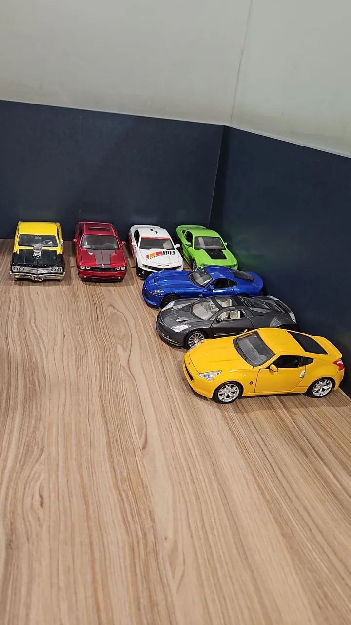 Coleção Maisto 1:24 - 7 Miniaturas