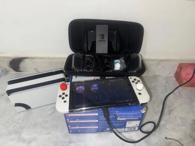 Nintendo switch Oled novíssimo 