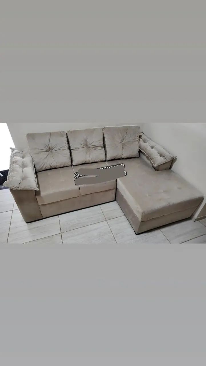 PROMOÇÃO SOFÁ CHASE COM PILOWTOP