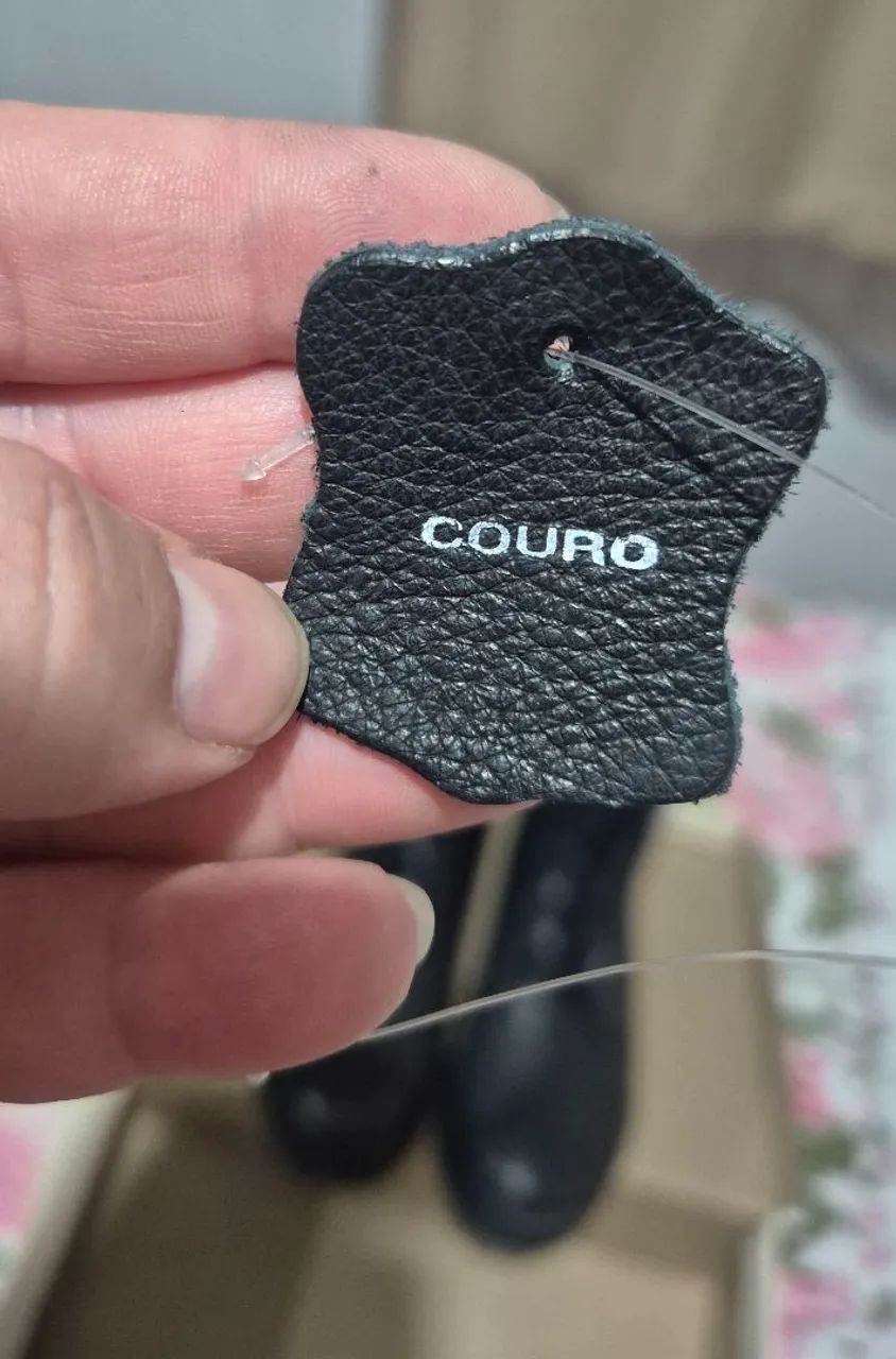 Coturno de couro legítimo - Foto 4