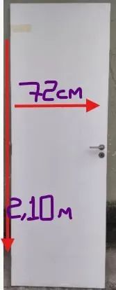 Folha de Porta Branca