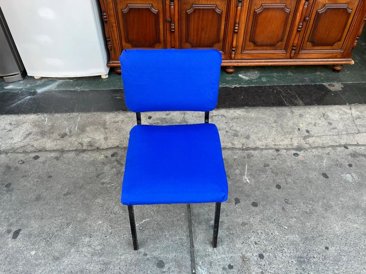 Cadeira de Escritório Azul  - Foto 2