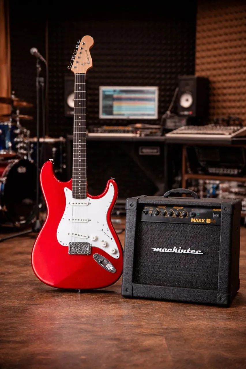 Guitarra e Amplificador 