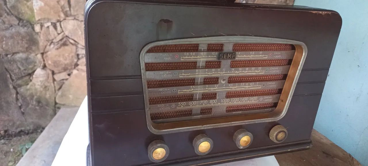 Radio antigo semp funcionando  - Foto 4