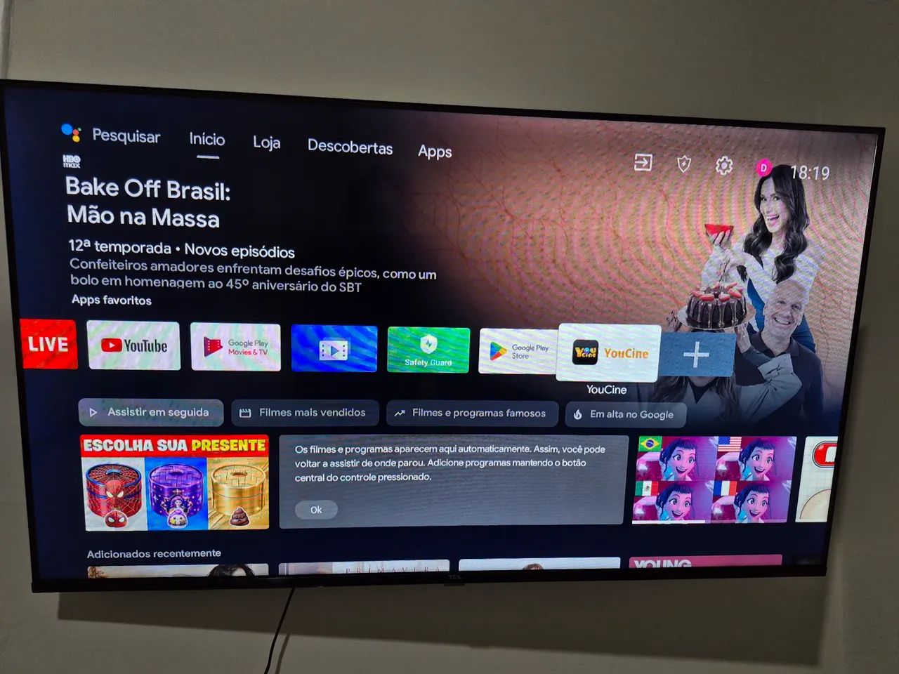 Televisão tcl 42