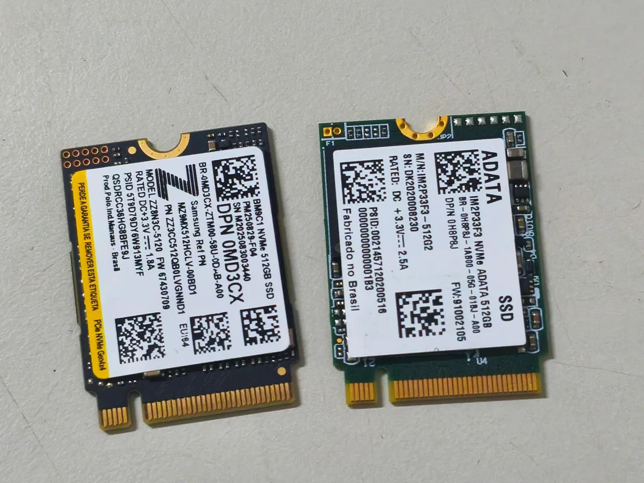 NVME 512Gb 