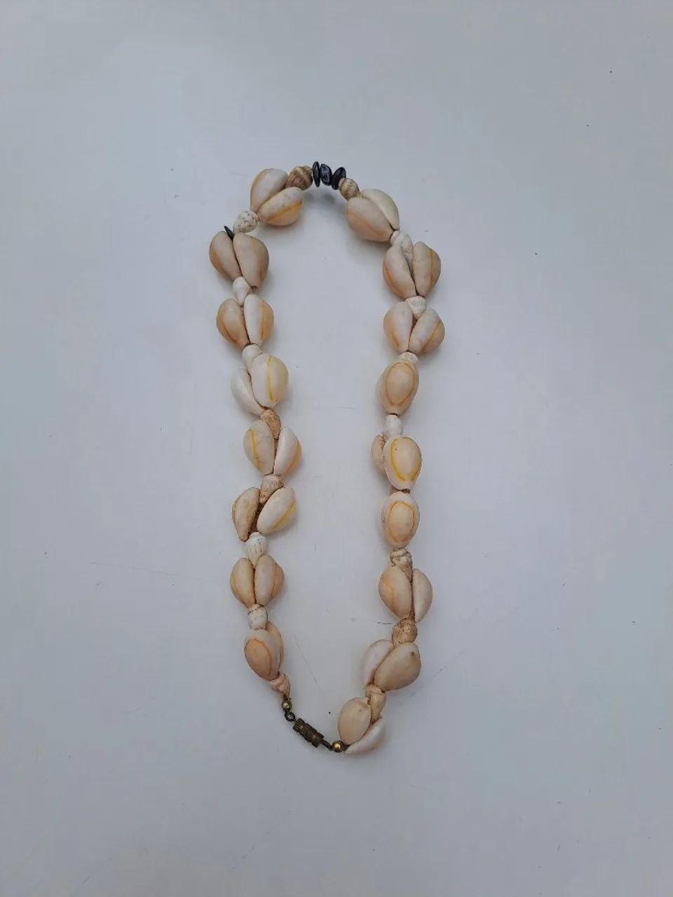 Colar de búzios naturais simples 