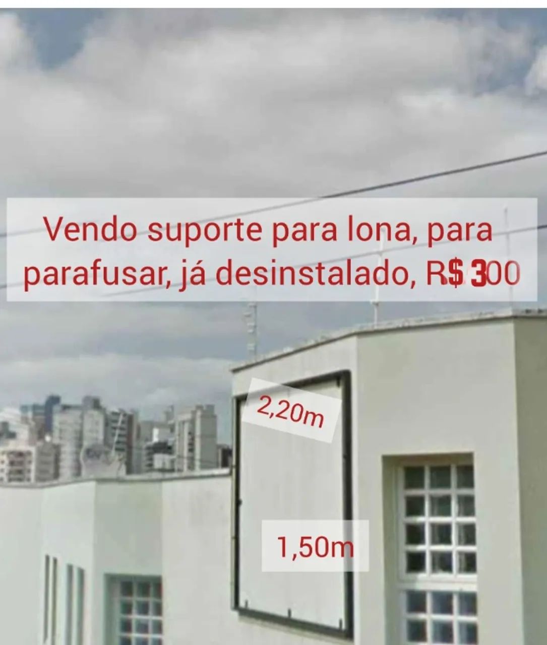 vendo suporte lona/ banner