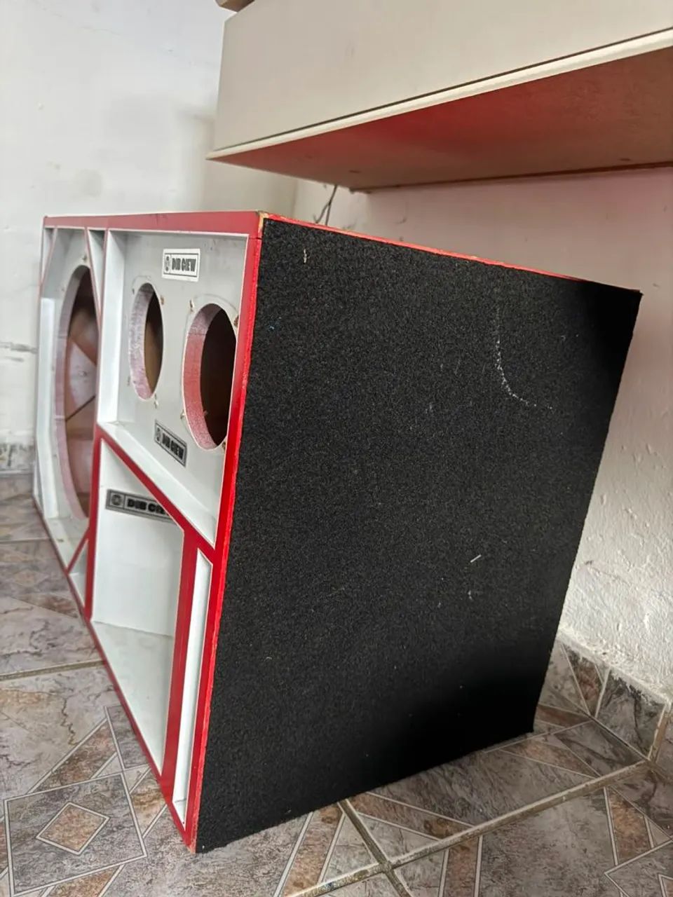 Caixa de som super nova para auto de 15 médio de 8 corneta e twitter  - Foto 3