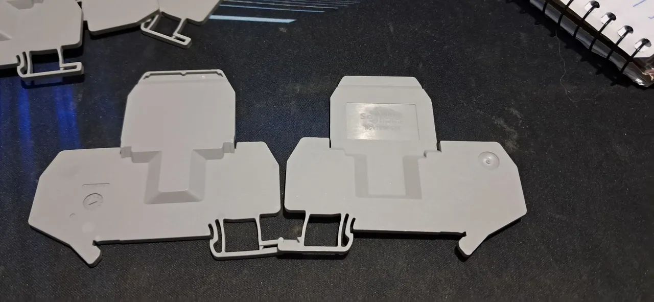18 unid. Separador Circuitos p/ conector 2N NSYTRAPE24 Schneider - Foto 2