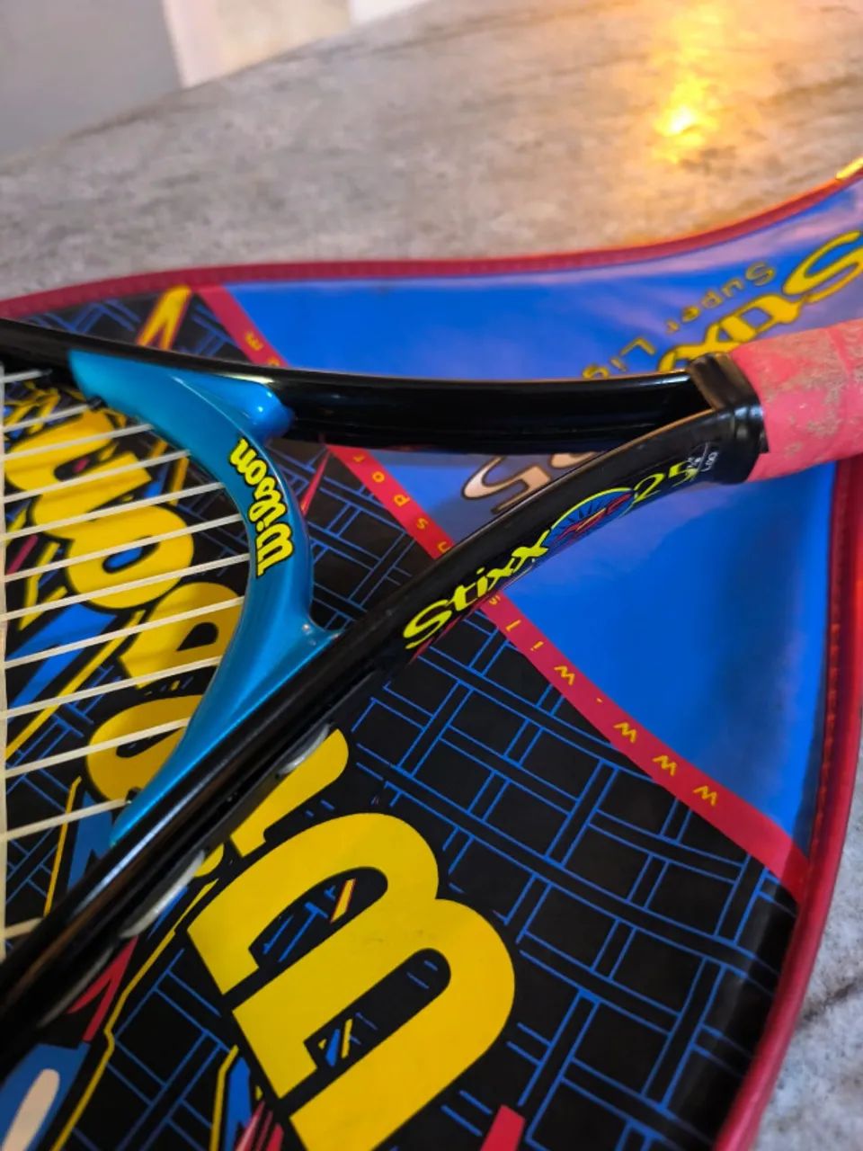 Raquete Tênis Wilson Stixx25 Super Light (Junior) - Foto 3