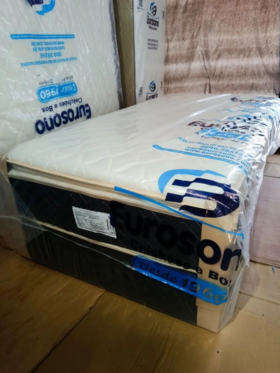 Cama Unibox Solteirão Diamond Com espuma premium 1.00 x 1.98 - Foto 3