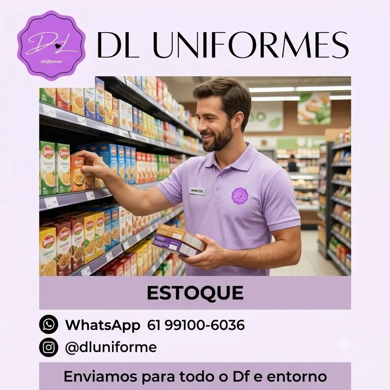 Uniformes Supermercados - Padarias e Açougue | Personalizado  - Foto 4